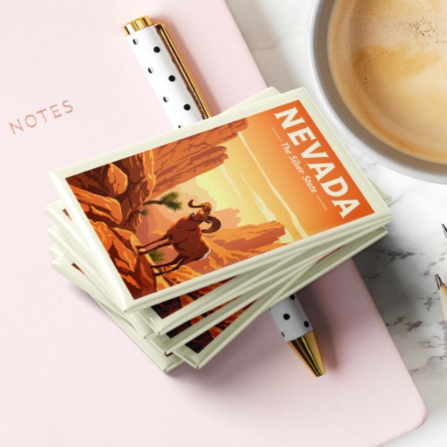 Aimant Vintage Nevada (Créateur téléchargé)