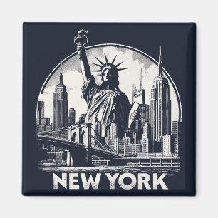 Aimant Vintage New York
