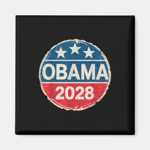 Aimant Vintage Obama 2028 Un drôle d'élection politique p