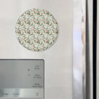 Vintage Pastel Floral Motif botanique