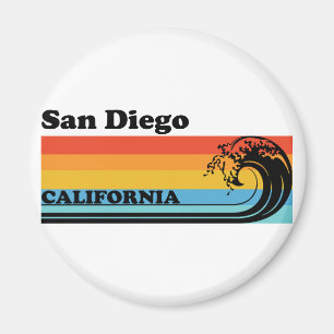 Aimant Vintage San Diego