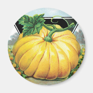 Aimant Vintage Seed Packet Étiquette Art, Halloween Citro