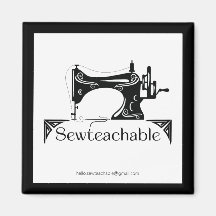 Vintage Sewing Machine, Sewteachable