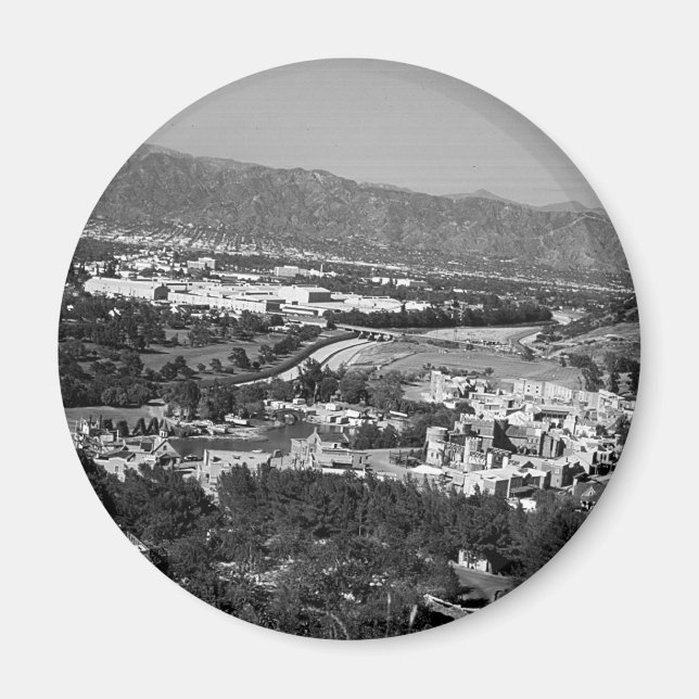 Aimant Vintage USA California Hollywood Studio Universal (Devant)