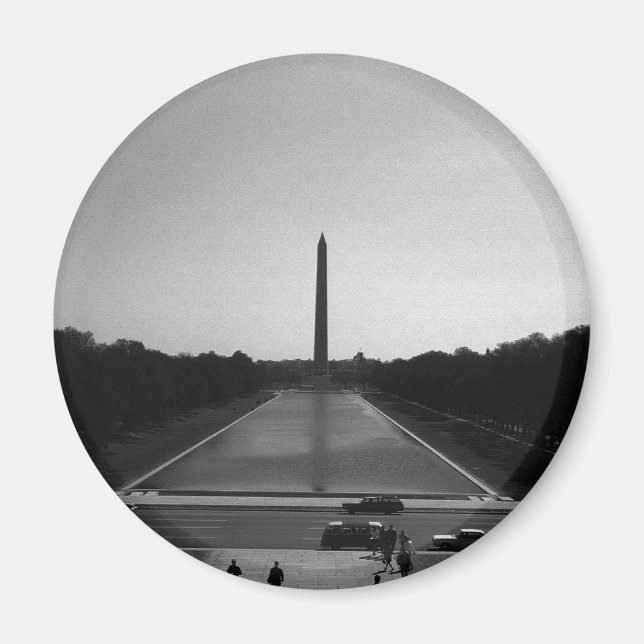 Aimant Vintage USA Washington Monument (Devant)