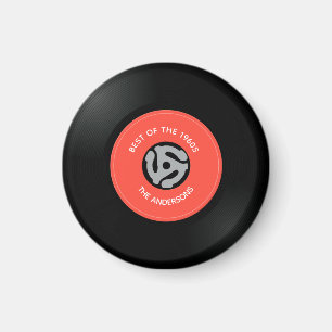 Aimant Vinyl Record Conception unique