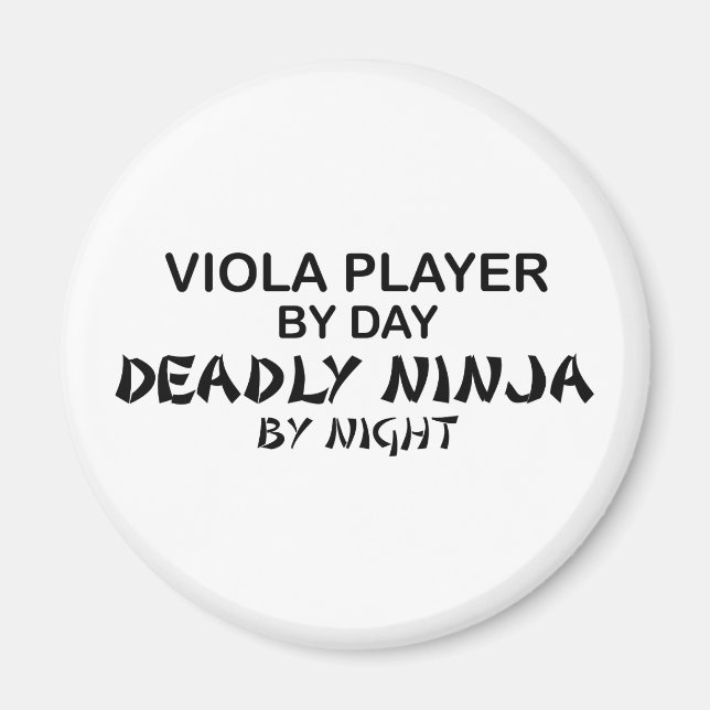 Aimant Viola Deadly Ninja par nuit (Devant)