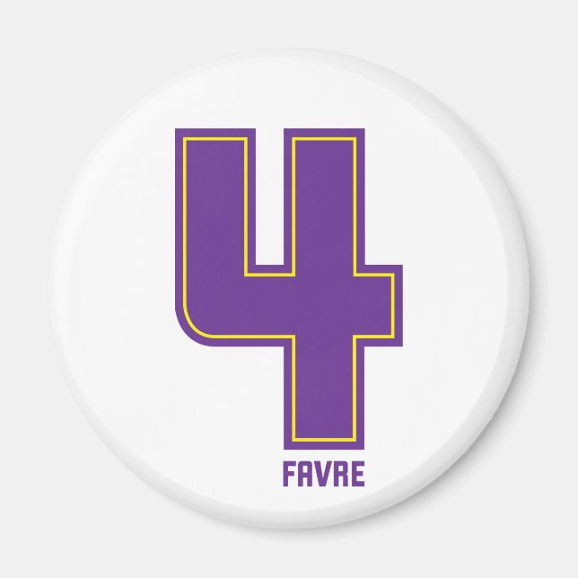 Aimant Violet quatre mag (Devant)