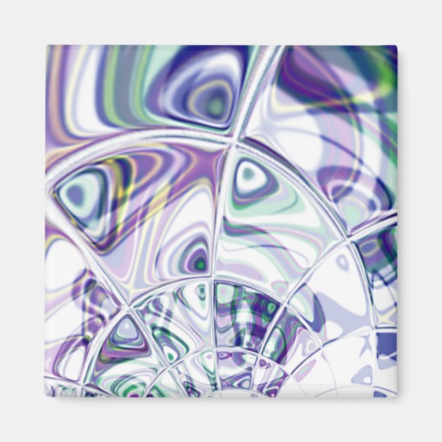 Aimant Violets brisés (Devant)