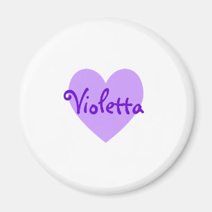 Aimant Violette en violet