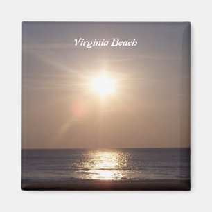 Aimant Virginia Beach, lever de soleil