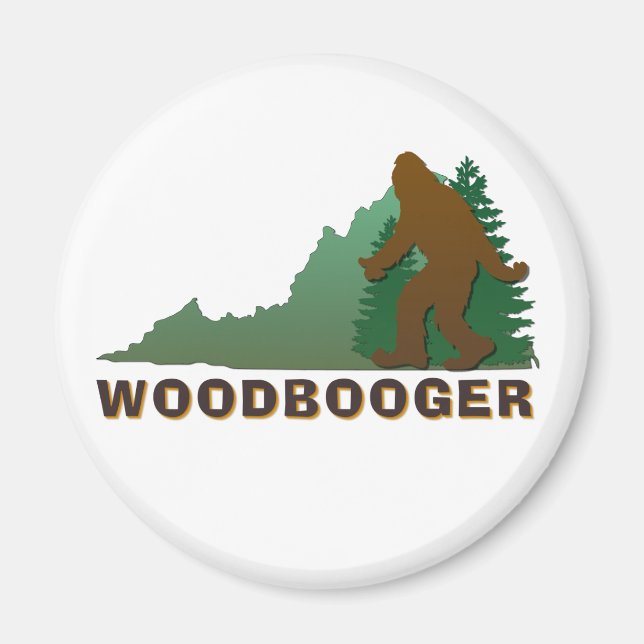 Aimant Virginia Woodbooger (Devant)