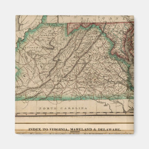 Aimant Virginie, Maryland, Delaware