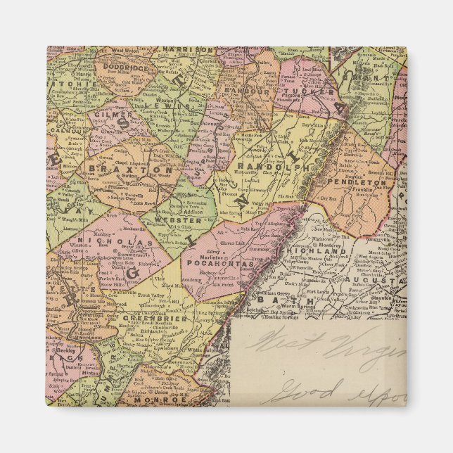 Aimant Virginie-Occidentale (Devant)