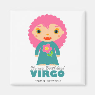 Aimant Virgo Zodiac pour enfants