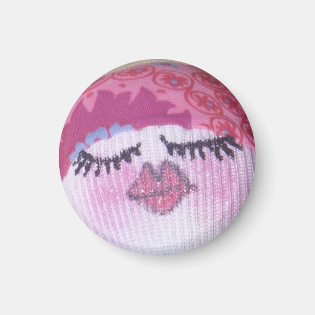 Aimant visage Boho (Devant)