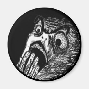 Aimant Visage comique de Nope