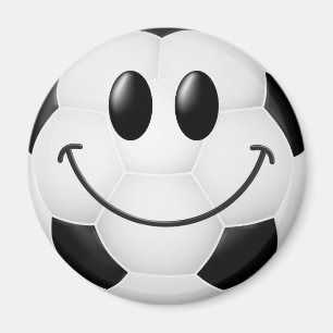 Aimant Visage de ballon de football