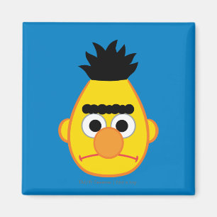 Aimant Visage de Bert Angry