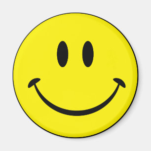 Aimant Visage de bonheur