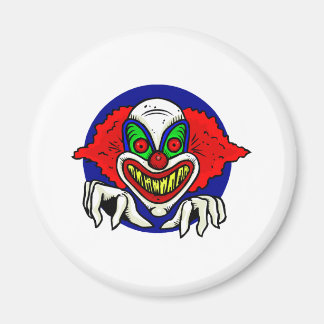 Aimant Visage de clown malin