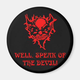 Aimant Visage de diable