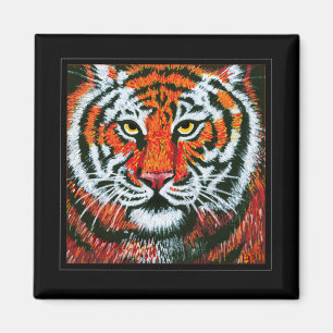 Aimant Visage de tigre