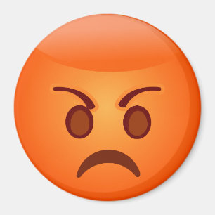 Aimant Visage fou d'Emoji