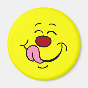 Aimant Visage heureux Grumpey