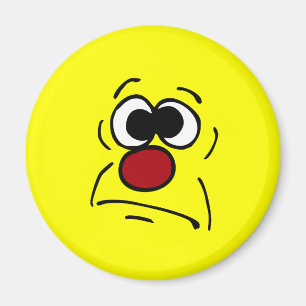 Aimant Visage malheureux Grumpey