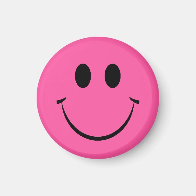 Aimant Visage Rose (Devant)