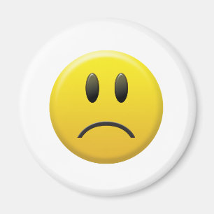 Aimant Visage triste