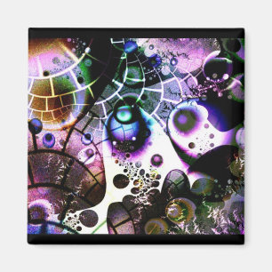 Aimant Vision d'un univers infini dans un esprit fini