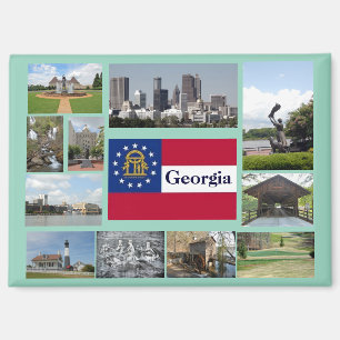 Aimant Visions de Géorgie, États-Unis