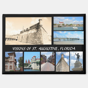 Aimant Visions de la ville historique St Augustine, Flori