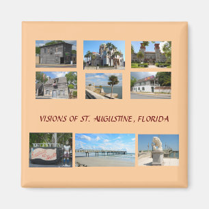 Aimant Visions de St Augustine, Floride