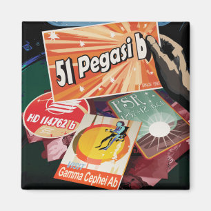 Aimant Visitez La Première Exoplanète Trouvée À L'Extérie