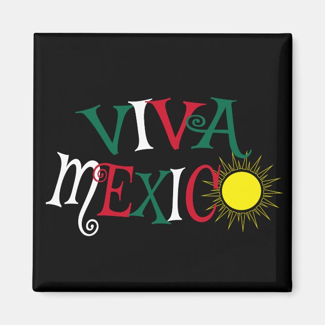 Aimant Viva Mexico (Devant)