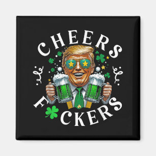 Aimant Vive la Saint-Patrick Drôle de Boisson Alcoolisée