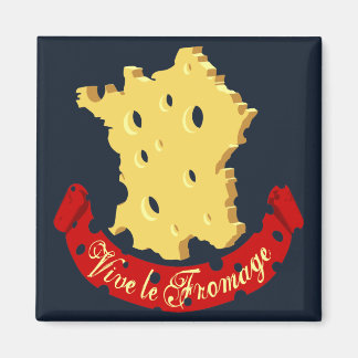 Aimant Vive le Fromage