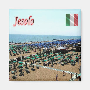 Aimant VNT112 Plage JESOLO, Vénétie, Italie, Réfrigérateu