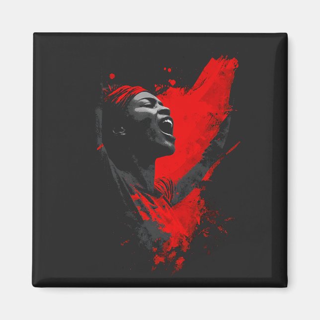 Aimant Voice in Red (Devant)