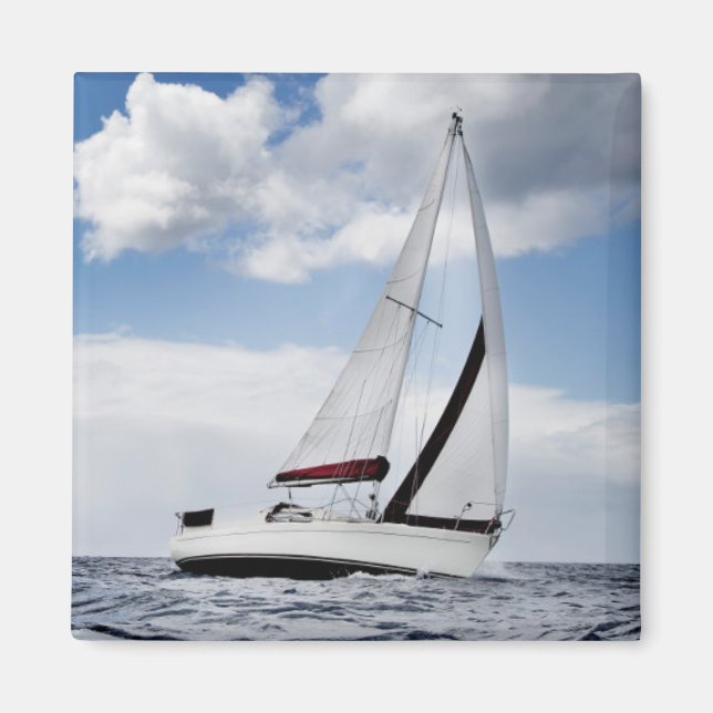 Aimant Voile En Mer Ouverte (Devant)