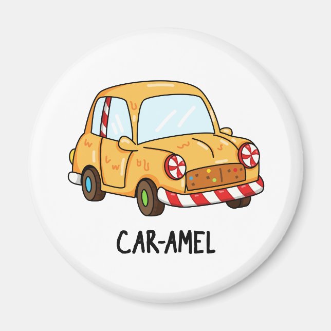 Aimant Voiture-amel Funny Candy voiture-jeu (Devant)