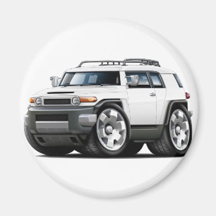 Aimant Voiture blanche Fj Cruiser