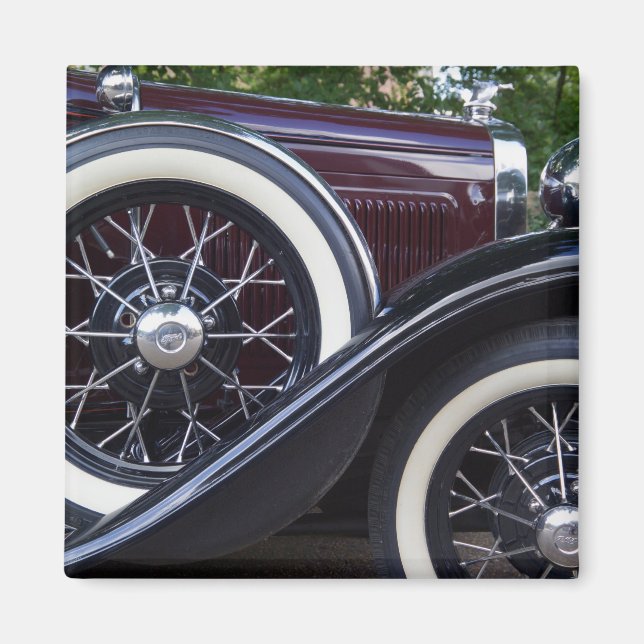 Aimant Voiture classique Ford A 1930 (Devant)
