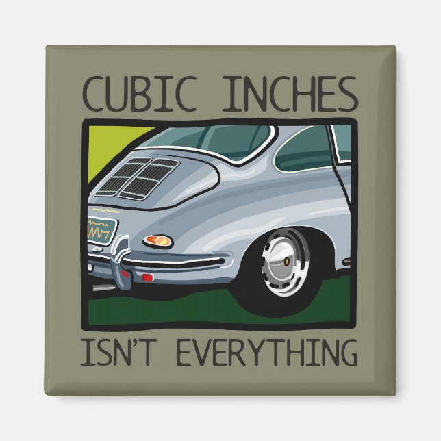 Aimant Voiture classique : refroidie à l'air 356 de plus  (Devant)