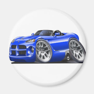 Aimant Voiture de bleu de roadster de vipère de Dodge