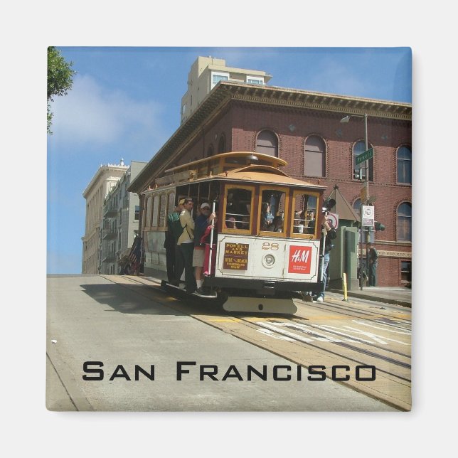 Aimant Voiture de câble (Devant)