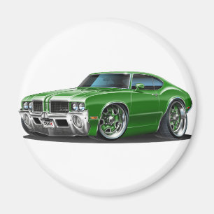Aimant Voiture verte Olds Cutlass